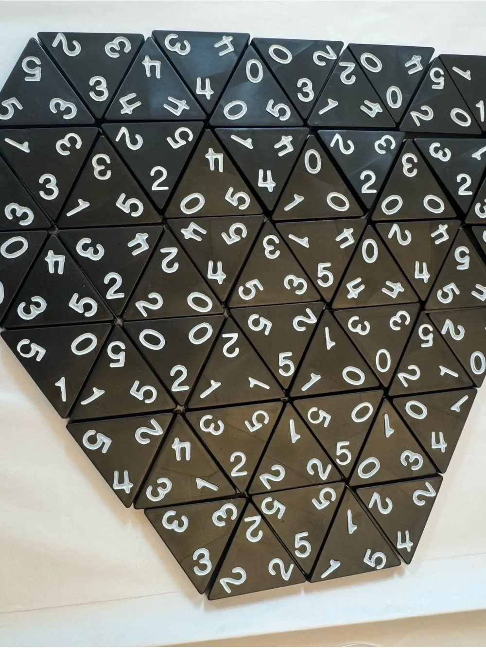 Pressman Tri-Ominos Classic Triangular Domino Game - excellent; clean